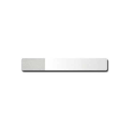 VETRINI 26x76x1,2 mm - molati-sabbiati su 2 lati