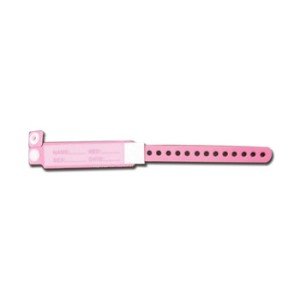 BRACCIALETTO IDENTIFICATIVO ROSA - neonato