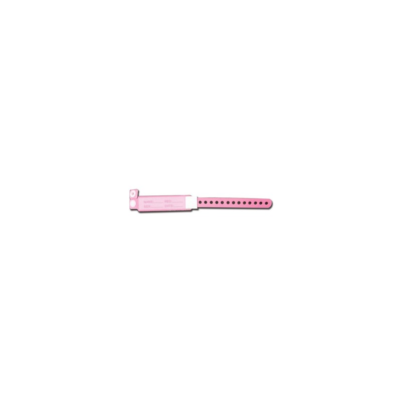 BRACCIALETTO IDENTIFICATIVO ROSA - neonato