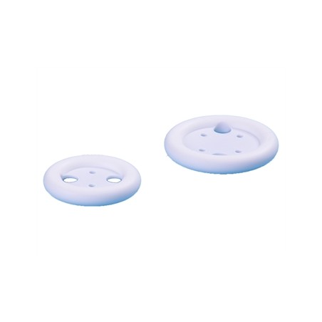 PESSARIO UTERINO AD ANELLO SILICONE CON SUPPORTO diam. 51 mm