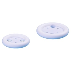 PESSARIO UTERINO AD ANELLO SILICONE CON SUPPORTO diam. 95 mm