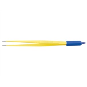 PINZA RETTA MONOUSO 20 cm con cavo 3 metri - punta 1,0 mm