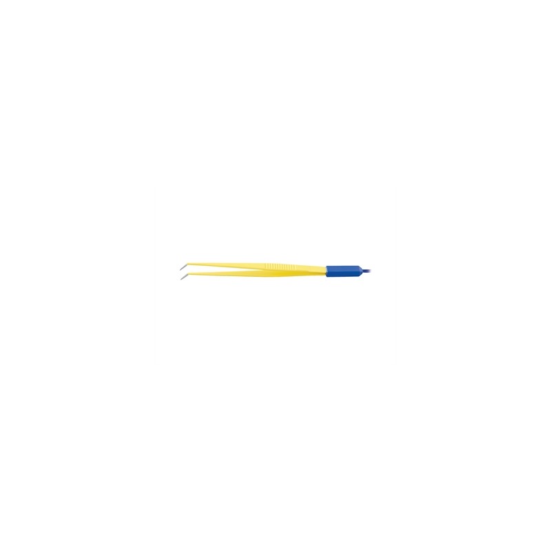 PINZA RETTA MONOUSO 15 cm con cavo 3 metri - punta angolata 1,0 mm
