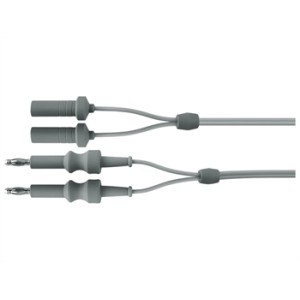 CAVO BIPOLARE IN SILICONE 3 m con connettore tipo Ethicon per 30310