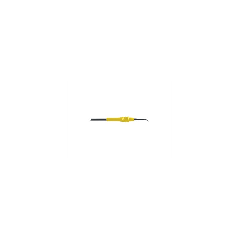 ELETTRODO AD AGO IN TUNGSTENO 6 cm - angolato - monouso