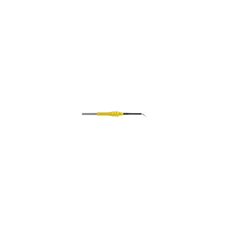 ELETTRODO AD AGO IN TUNGSTENO 7 cm - angolato - monouso