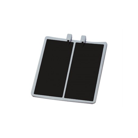 PLACCA GOMMA BIPARTITICA 20 x 15 cm
