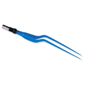 PINZA BIPOLARE BAIONETTA 22 cm - punte 1 mm
