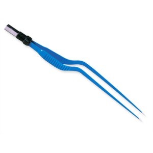 PINZA BIPOLARE BAIONETTA 24 cm - punte 1 mm