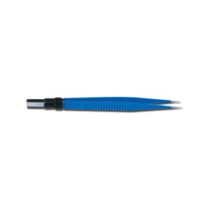 PINZA BIPOLARE RETTA 15 cm - punte rette 0,5 mm