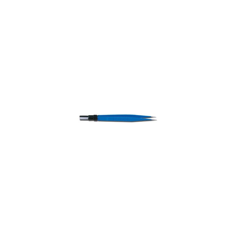 PINZA BIPOLARE RETTA 15 cm - punte rette 0,5 mm