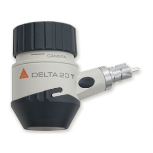 TESTA DERMATOSCOPIO DELTA 20T A LED con piastrina di contatto con scala