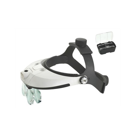 CASCHETTO 2 LED con 5 lenti