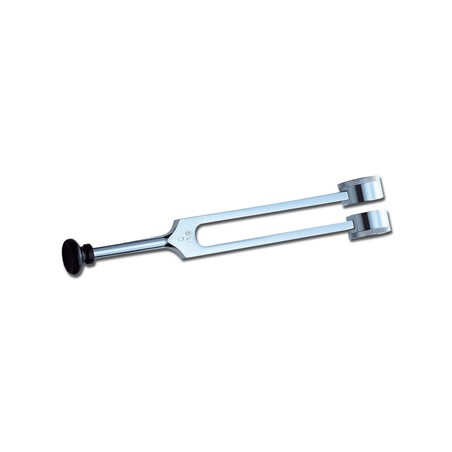 DIAPASON IN ALLUMINIO 128 Hz con piedino