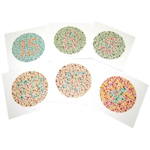 TEST GIMA DI PERCEZIONE DEL COLORE - 15 tavole - adulto nuovi numeri