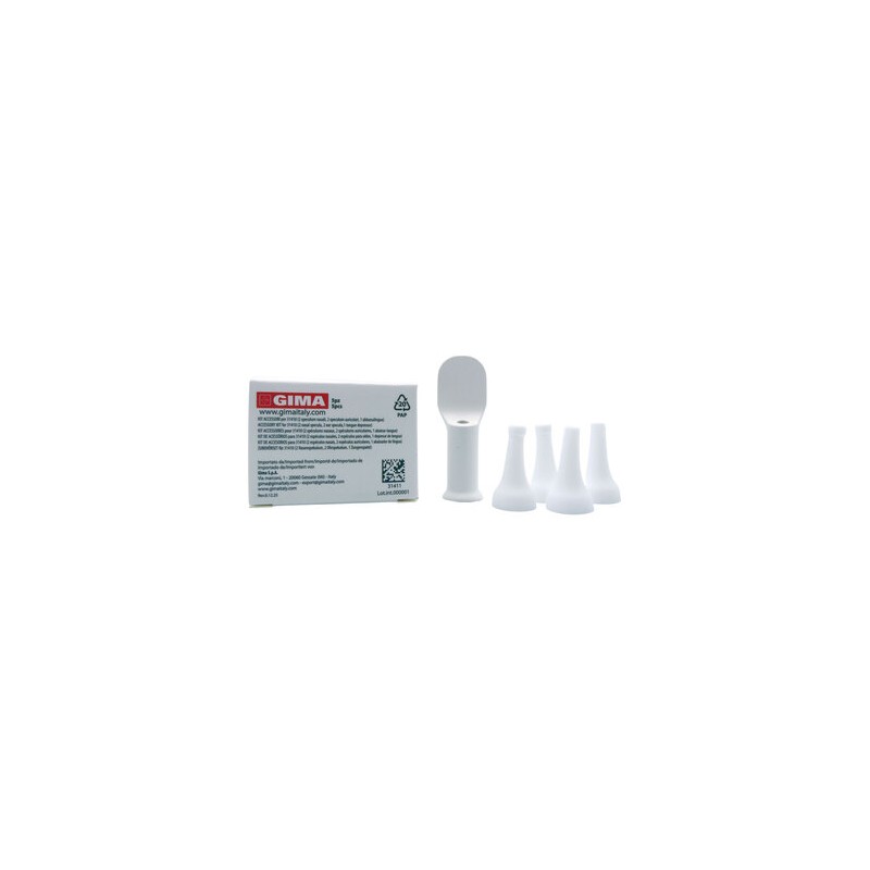 KIT ACCESSORI per 31410 (2 speculum nasali, 2 speculum auricolari, 1 abbassalingua)