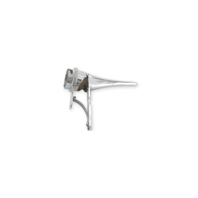 SPECULUM NASALE in ottone cromato