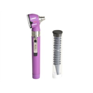 OTOSCOPIO F.O. SIGMA -2,5V - xenon/alogeno - in borsetta morbida - viola