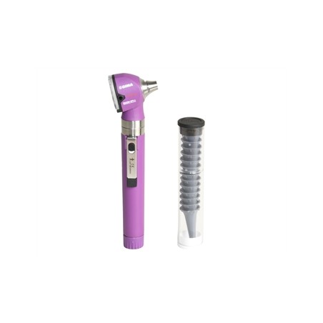 OTOSCOPIO F.O. SIGMA -2,5V - xenon/alogeno - in borsetta morbida - viola
