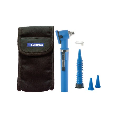OTOSCOPIO A FIBRE OTTICHE GIMALUX - blu