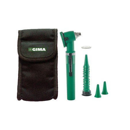 OTOSCOPIO A FIBRE OTTICHE GIMALUX - verde