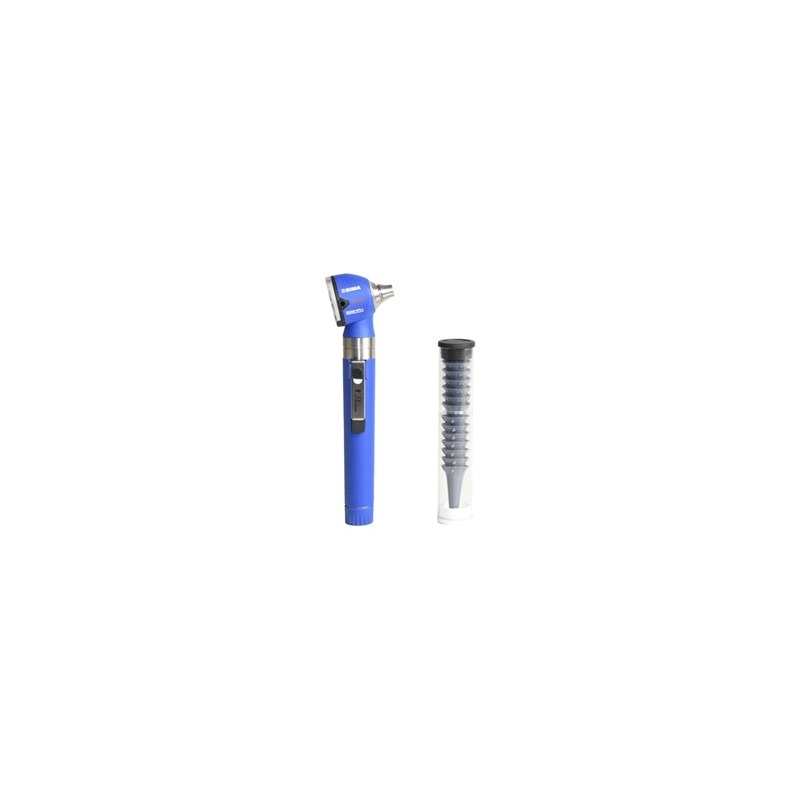 OTOSCOPIO F.O. SIGMA - 2,5V - xenon/alogeno - in borsetta morbida - blu
