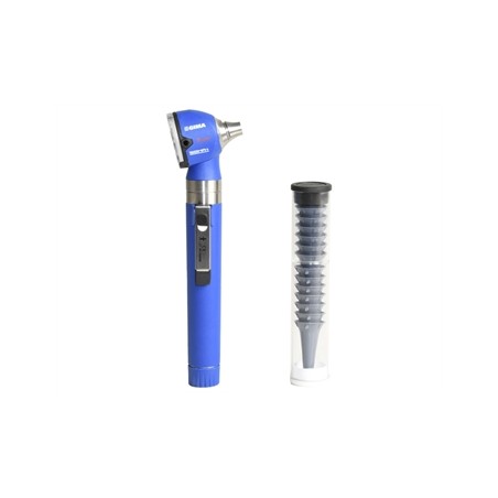 OTOSCOPIO F.O. SIGMA - 2,5V - xenon/alogeno - in borsetta morbida - blu