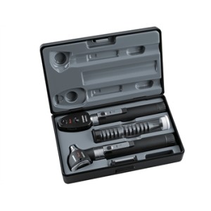 OTO-OFTALMOSCOPIO F.O. SIGMA con 2 manici - in astuccio rigido