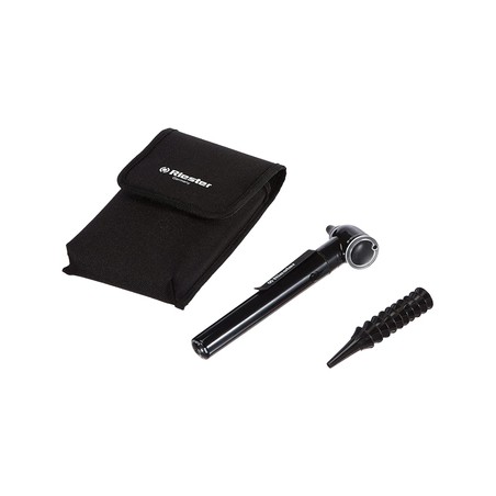 OTOSCOPIO E-SCOPE - alogeno 2,7V - nero in borsetta morbida