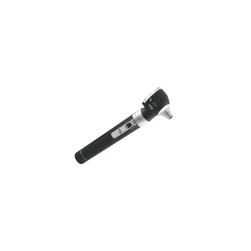 OTOSCOPIO SIGMA LED F.O. con manico ricaricabile e batteria - in borsetta morbida - nero