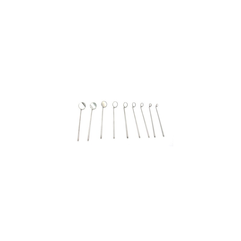 SET SPECCHI LARINGE - 9 pezzi