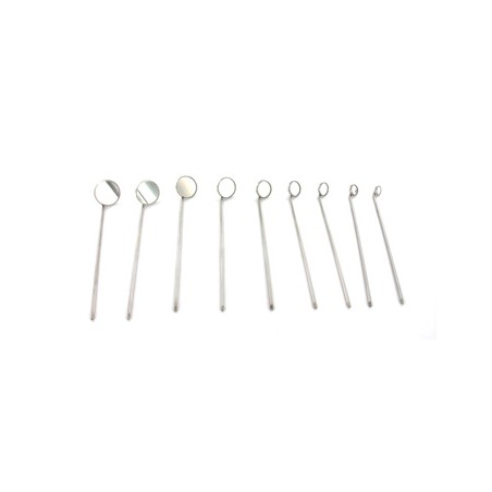 SET SPECCHI LARINGE - 9 pezzi