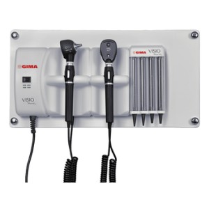 STAZIONE DIAGNOSTICA DA PARETE OTO-OFTALMO VISIO 5GE HQ BASIC - Xenon