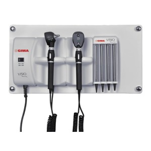 STAZIONE DIAGNOSTICA DA PARETE OTO-OFTALMO VISIO 5GE HQ BASIC - LED