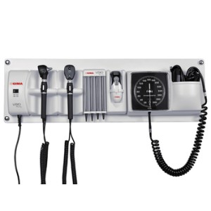 STAZIONE DIAGNOSTICA DA PARETE OTO-OFTALMO VISIO 5GE HQ PREMIER - LED