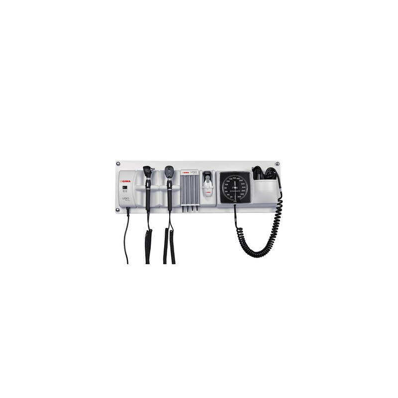 STAZIONE DIAGNOSTICA DA PARETE OTO-OFTALMO VISIO 5GE HQ PREMIER - LED