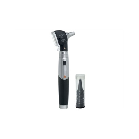 OTOSCOPIO HEINE MINI 3000 LED A F.O. - manico ricaricabile - nero - D-008.70.301
