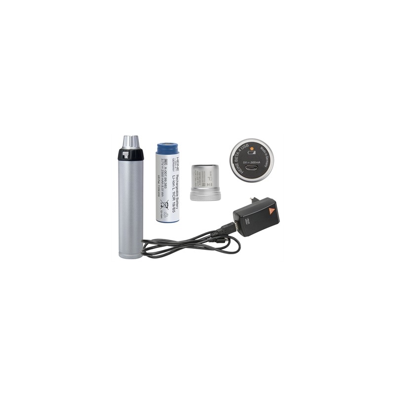 KIT MANICO Li-Ion RICARICABILE HEINE BETA4 USB - X-007.99.388