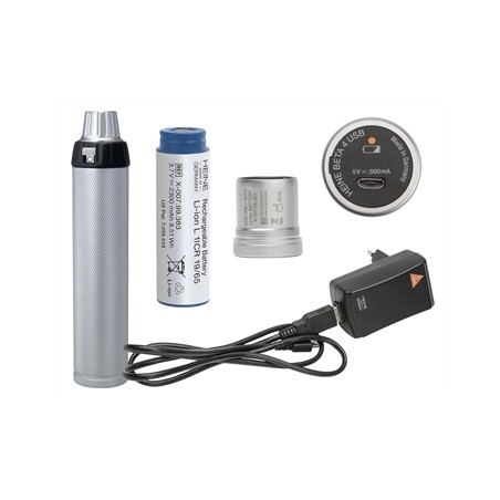 KIT MANICO Li-Ion RICARICABILE HEINE BETA4 USB - X-007.99.388