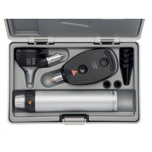 SET HEINE K 180 LED F.O. Otoscopio + Oftalmoscopio