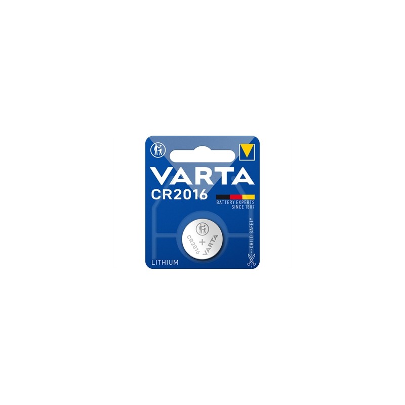 BATTERIA LITIO BOTTONE VARTA 2016