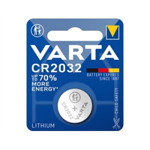 BATTERIA LITIO BOTTONE VARTA 2032