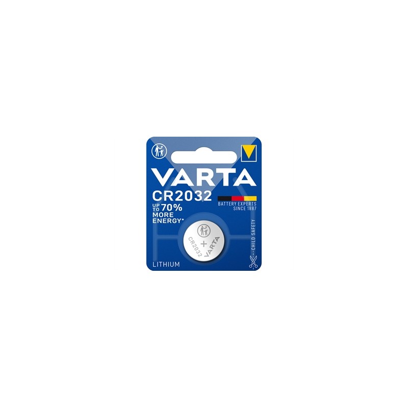 BATTERIA LITIO BOTTONE VARTA 2032