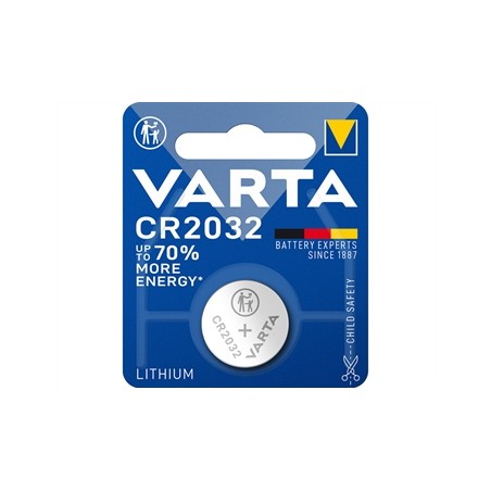 BATTERIA LITIO BOTTONE VARTA 2032