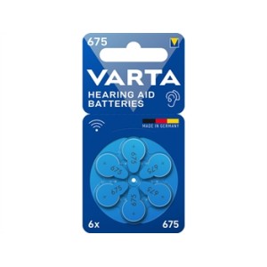 BATTERIE PER APPARECCHI ACUSTICI VARTA - 675