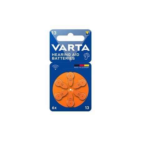 BATTERIE PER APPARECCHI ACUSTICI VARTA - 13