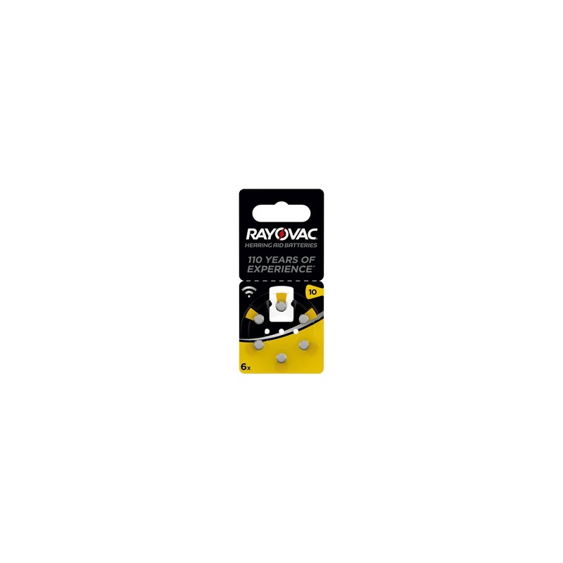BATTERIE ACUSTICA RAYOVAC 10