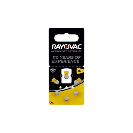 BATTERIE ACUSTICA RAYOVAC 10
