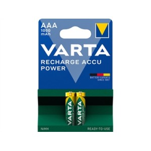 BATTERIE VARTA MINISTILO "AAA" RICARICABILE