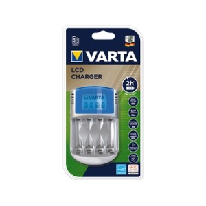 CARICABATTERIE VARTA per batterie ricaricabili AA ed AAA